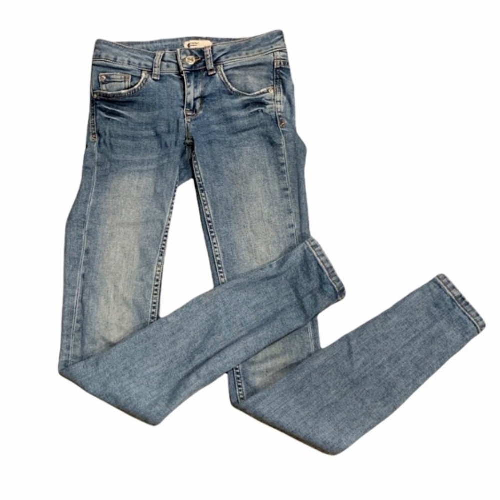 Gina Tricot G Perfect Skinny Jeans EU 32 US 24" x 30" Blue‎ #243D